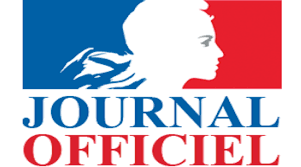 JOURNAL OFFICIEL DE LA RÉPUBLIQUE FRANÇAISE