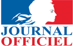 JOURNAL OFFICIEL DE LA RÉPUBLIQUE FRANÇAISE