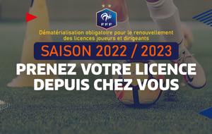 Licence Saison 2022/2023