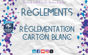 REGLEMENTATION CARTON BLANC