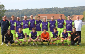 Match du dimanche 06 octobre 2024 à Présentevillers : Equipe Réserve