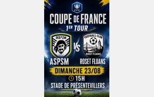 Match de Coupe de France à Présentevillers : ASPSM 1 / ROSET FLUANS 1