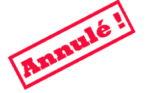 Entraînement Seniors : ANNULE 