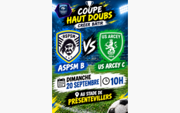 Match du dimanche 20 septembre 2026 : Equipe Réserve