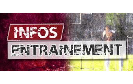 Entraînement du 26 novembre 2019