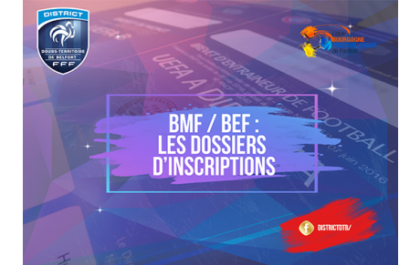Parcours BEF/BMF