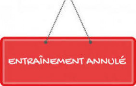 Entraînement Seniors