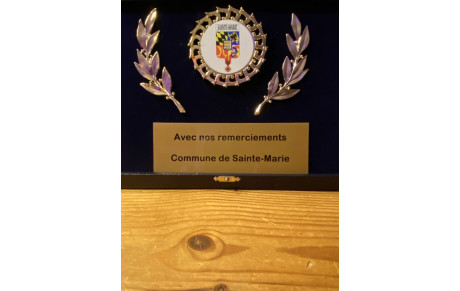 Le Président à l'honneur pour ses 36 années au Club 