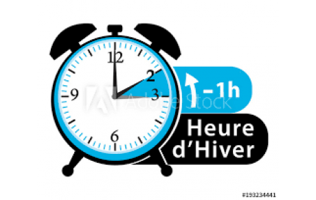 Attention : Changement d'heure