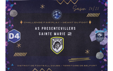 Remise Challenge Fair Play du 03 juillet 2025 à Franois