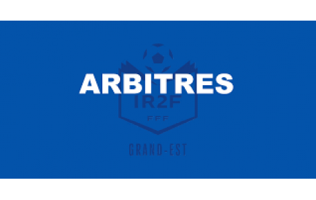 Désignations de nos Arbitres pour le 13 et 14 septembre 2025